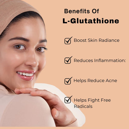 Glutathione (600mg), 15 Effervescent Tablets (Orange Flavour), With Vitamin C & NAC | For Skin Health For Men & Women, Detoxification, And Immunity Booster