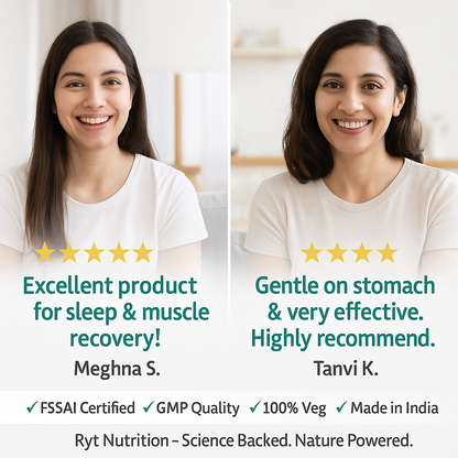 Magnesium Glycinate with Zinc, 350mg, 60 Vegetarian Tablets, Supports Bone, Nerve and Muscle Health
